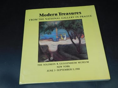 Modern Treasures Art Catalog 1988 Book