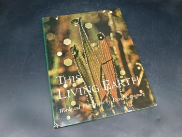This Living Earth by David Cavagnaro, 1972 Hardcover Book
