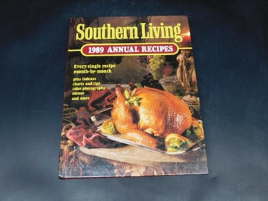 Southern Living 1989 Annual Recipes Cookbook