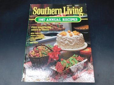 Southern Living 1987 Annual Recipes Cookbook