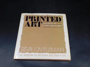 Printed Art: A View of Twentieth Century by Riva Castleman Book