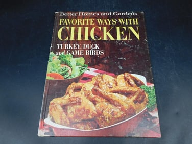 Better Homes and Gardens Cookbook: Favorite Ways With Chicken (1968)