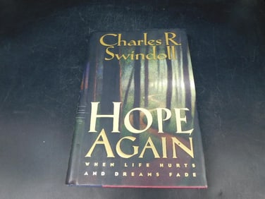 Hope Again by Charles R. Swindoll, 1996 Hardcover Book