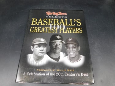 Sporting News Baseball?s Greatest Players Book