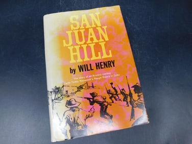San Juan Hill by Will Henry, 1962 Book