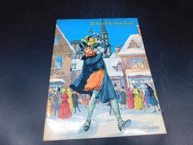 1959 Edition of Dickens? Christmas Carol by Ideals Publishing Book