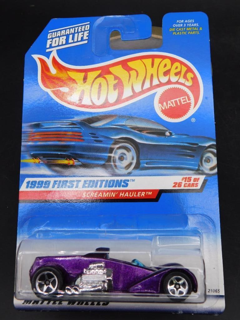 Hot Wheels 1999 First Editions Screamin Hauler: Hot Wheels 1999 First Editions Screamin Hauler