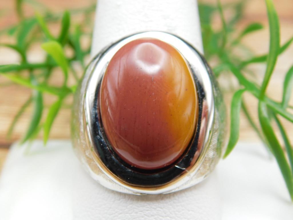POLYCHROME JASPER RING ROCK STONE LAPIDARY SPECIMEN: POLYCHROME JASPER RING ROCK STONE LAPIDARY SPECIMEN