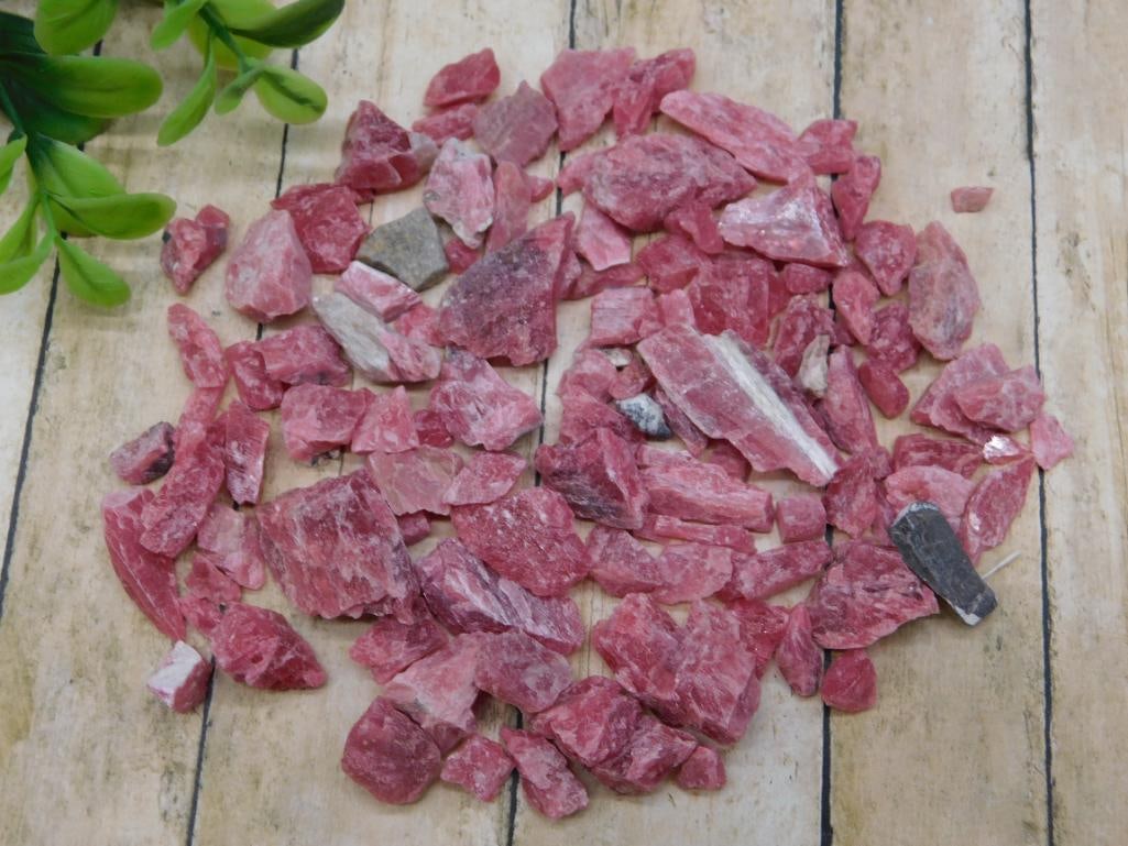 GEM RHODONITE ROCK STONE LAPIDARY SPECIMEN (1 of 3)