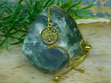 GENUINE STONE ADJUSTABLE BRACELET ROCK STONE LAPIDARY SPECIMEN