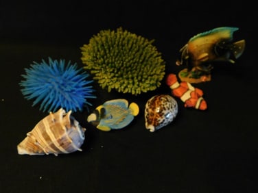 Marine-Themed Decorative Items Collection Fish Tank Aquarium Decoration