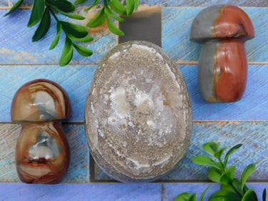 MIXED LOT ROCK STONE LAPIDARY SPECIMEN