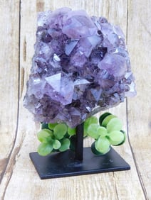 AMETHYST DISPLAY ROCK STONE LAPIDARY SPECIMEN