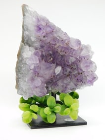 AMETHYST DISPLAY ROCK STONE LAPIDARY SPECIMEN