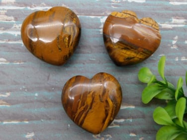 TIGER IRON HEARTS ROCK STONE LAPIDARY SPECIMEN