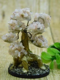 RHODONITE TREE ROCK STONE LAPIDARY SPECIMEN