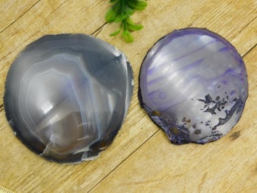 AGATE SLICES ROCK STONE LAPIDARY SPECIMEN
