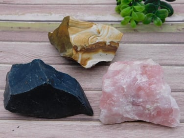 MIXED LOT ROCK STONE LAPIDARY SPECIMEN