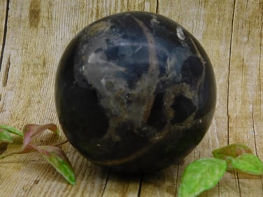 1 POUND PETRIFIED WOOD SPHERE ROCK STONE LAPIDARY SPECIMEN