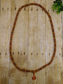 AFRICAN TRADE BEAD NECKLACE ROCK STONE LAPIDARY SPECIMEN