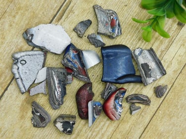 FORDITE MOTOR CITY AGATE ROCK STONE LAPIDARY SPECIMEN