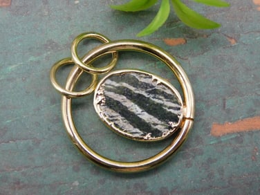 GENUINE STONE PENDANT ROCK STONE LAPIDARY SPECIMEN