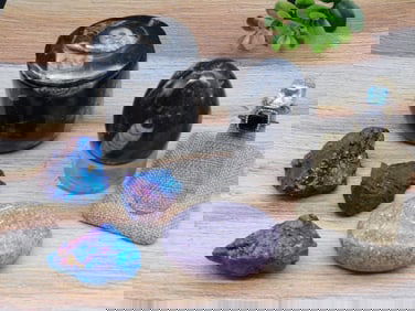 MIXED LOT ROCK STONE LAPIDARY SPECIMEN