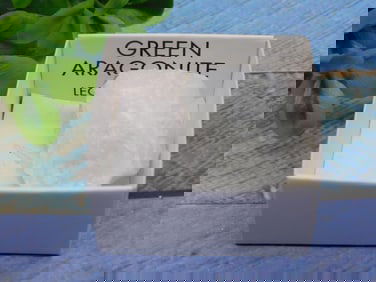 GREEN ARAGONITE ROCK STONE LAPIDARY SPECIMEN