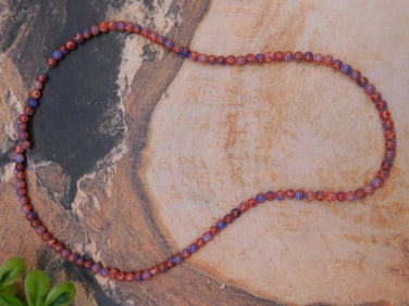 AFRICAN TRADE BEADS ROCK STONE LAPIDARY SPECIMEN