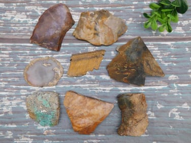 SLABS ROCK STONE LAPIDARY SPECIMEN
