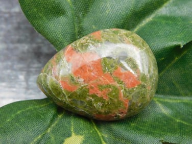 UNAKITE CABOCHON ROCK STONE LAPIDARY SPECIMEN