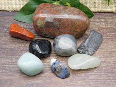 MIXED AGATE LOT ROCK STONE LAPIDARY SPECIMEN