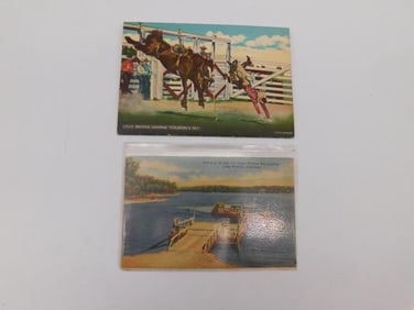 RALPH R DOUBLEDAYS POST CARDS VINTAGE ANTIQUE