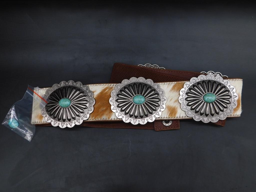 CONCHO BELT SIZE L: CONCHO BELT SIZE L