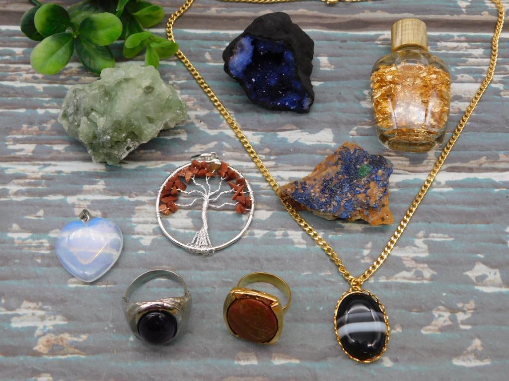 MIXED LOT ROCK STONE LAPIDARY SPECIMEN (1 of 4)