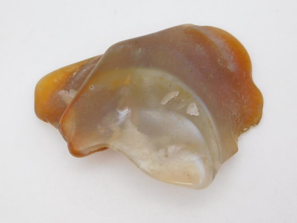 AGATE ROCK STONE LAPIDARY SPECIMEN: AGATE ROCK STONE LAPIDARY SPECIMEN