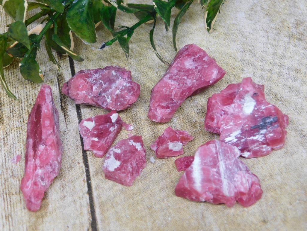 GEM RHODONITE ROCK STONE LAPIDARY SPECIMEN (1 of 2)