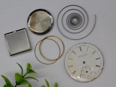 Elgin Pocket Watch Parts and Components WATCHMAKER WATCHMAKING TOOLS