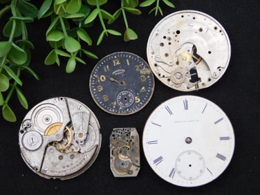 Vintage Watch Movements and Dials WATCHMAKER WATCHMAKING TOOLS