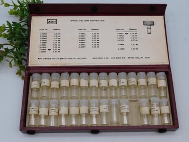 Japanese-Style Crown Assortment by Jules Borel WATCHMAKER WATCHMAKING TOOLS