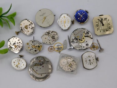 Vintage Watch Movements and Parts WATCHMAKER WATCHMAKING TOOLS
