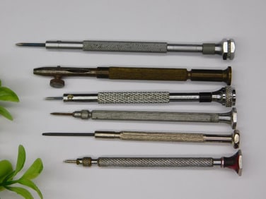 Vintage Precision Screwdrivers and Tools WATCHMAKER WATCHMAKING TOOLS