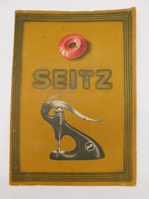 1946 Seitz Friction-Jewel Catalog Printed in Switzerland WATCHMAKER WATCHMAKING TOOLS