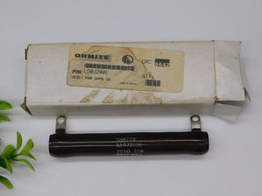 Ohmite L50J200E 2000 Ohm 50W Resistor With Original Box WATCHMAKER WATCHMAKING TOOLS