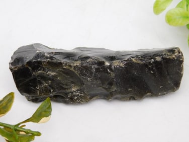 Obsidian Rock Fragment Weighing 65 Grams ROCK STONE LAPIDARY SPECIMEN