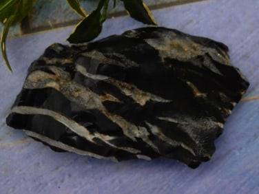 ZEBRA ROCK ROCK STONE LAPIDARY SPECIMEN
