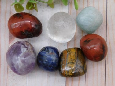 Mixed Tumbled Stones ROCK STONE LAPIDARY SPECIMEN