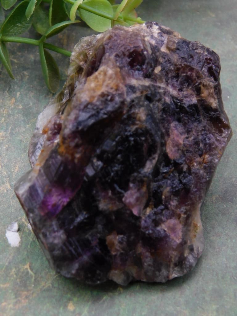 Cacoxenite Amethyst ROCK STONE LAPIDARY SPECIMEN (1 of 2)