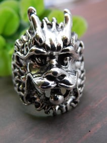 Dragon Head Ring, Size 10.5