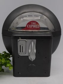 Vintage Parking Meter with Time Expired Indicator